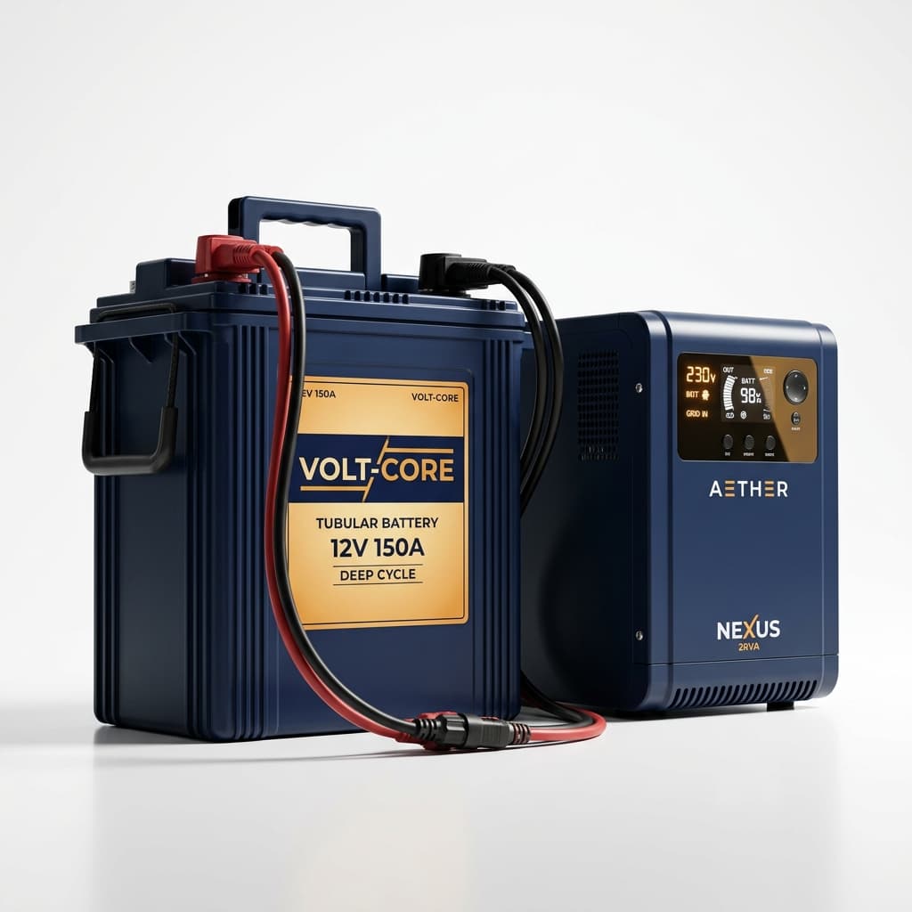 SN Enterprises tubular battery and inverter